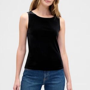 GAP | Black High Neck Tank Top